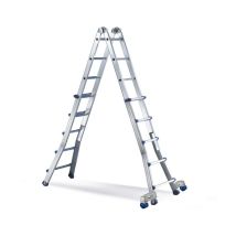 Svelt - Escalera ind.mult tijera 5,15mt 10+10 telesc alu eplus