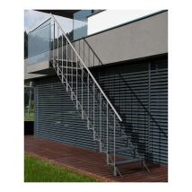 Matisère - Escalier droit extérieur 13 marches - Hauteur à franchir 2,41 à 2,93m - SUNSTEP-13
