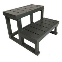 Escalier composite 2 marches pour spas Neospa Longueur 60 cm