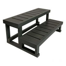 Lekovic Industries - Escalier composite 2 marches pour spas Neospa Longueur 90 cm