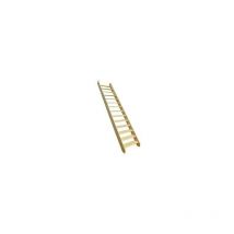 Levigne - Escalier Droit Extérieur En Douglas Et Mélèze Woodup-90 Douglas 300 Cm