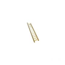 Levigne - Escalier Droit Extérieur En Douglas Et Mélèze Woodup-70 Douglas 300 Cm