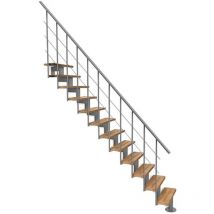 Scale 12 gradini - Altezza suolo a suolo 2.22 à 2.88m - COMFO80/I/GB-12