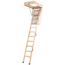 Echelle escamotable isolante - Haut. sous plafond 3.05m et long. trémie 1.30 à 1.40m - LTK60130-3