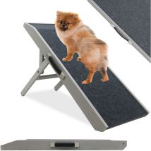 Escalier pour chien 91x38x9cm - Marchepieds pour petits et grands chiens - Pour lit et canapé - La plateforme d'atterrissage se connecte en continu