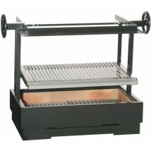 Escalor - Barbacoa de acero al carbono es jardin inox