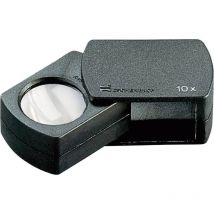 Eschenbach - 110910 Loupe pliante Grossissement: 10 x Lentille: (ø) 23 mm noir