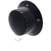 Manette Plaque gaz noire 4737 12h 6mm 22mm - Esco