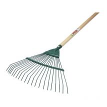 Maiol - Escoba recogehojas metalica 21 dientes redondos 43,5 x 37 cm