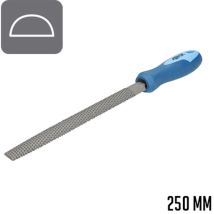 Escofina media caña 250 mm – Mango bi-material ergonómico