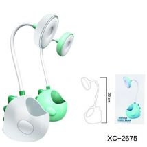 Trade Shop - Lampada Da Tavolo Scrivania 22 Cm Braccio Flessibile Cameretta Bambini Xc-2675 -