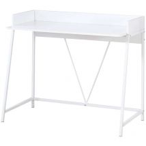 Escritorio modelo Blanco acabado blanco. 85cm(alto) 100cm(largo) 54cm(fondo)