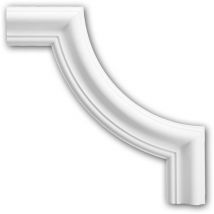 Escuadra 152301 Profhome Elemento decorativo estilo Neoclasicismo blanco