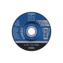 Disco de desbaste sg steel d 180 x gr 8,3 mm acodado acero p