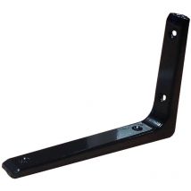 Micel - Escuadra 'PLM07' 25x20x2,5 cm fabricada en aluminio color negro