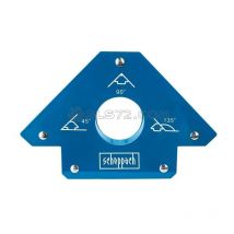 Scheppach - Escuadra de soldadura magnetica angulos 45-90-135 grados