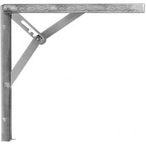 Escuadra para Estantería Estilo Decorativo Fabricado en Acero Acabado en Cromo Brillo Medidas 32188203 mm Sistema de Fijación Atornillado 1 Unidad -