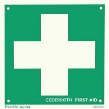 Placa de seguridad primeros auxilios