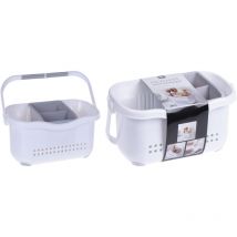 Escurrecubiertos blanco 23 x 12,5 x 12 cm