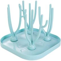Secador De Biberones, Secador De Biberones Con Forma De Árbol, Secador De Biberones Con Forma De Árbol, Para Biberones, Limpio E Higiénico (azul)