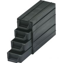ESD-Kleinteilemagazin (l x b x h) 120 x 40 x 20 mm C-188 054 - BJZ