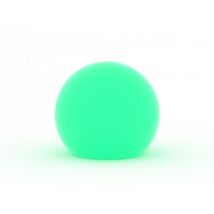 Esfera de luz LED para exteriores mod. Hoop Ø 70 cm luz Verde alimentada por Cable