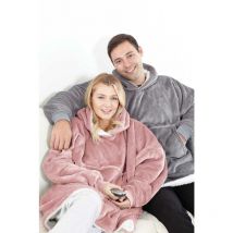 Eskimo Sherpa Hoodie Blush