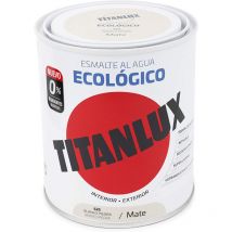 Titanlux - Ecológico Esmalte al agua mulisuperficie Brillante Tabaco 250 ml
