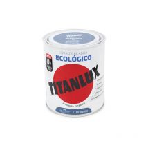 Titan - lux Ecológico Esmalte al agua mulisuperficie Brillante Gris Marengo 750 ml