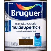 Acrylic Multisuperficie Esmalte al agua Brillante Tabaco 750 ml - Tabaco - Bruguer
