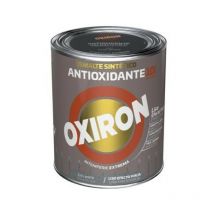 Esmalte antioxidante oxiron liso efecto forja 750 ml gris ac