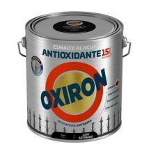 Esmalte antioxi. sat. 2,5 lt ne ext. liso Titan oxiron al ag