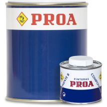 Proa - esmalte poliuretano as satinado 2 componentes, Verde inglés ral 6009 12,2lts - Verde Inglés ral 6009