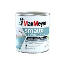 Max Meyer - Esmalte al Agua Satinado Color Blanco Hielo 0,75Lt