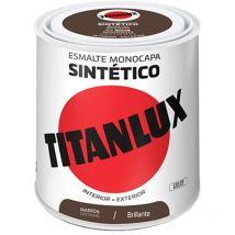 Esmalte marron 750ml 547 Titanlux