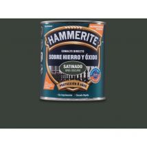 Hammerite - Esmalte satinado sobre hierro y óxido - 750 ml - Gris oscuro