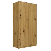 Esme - Armadio per camera da letto matrimoniale in stile scandinavo - 90x50x180 - 2 ante - Spogliatoio