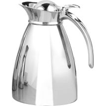 Esmeyer 077 - Thermos Empire, In Acciaio Inox 18/8, A Doppia Parete, Infrangibile, Lavabile In Lavastoviglie, Colore: Argento