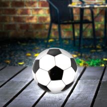 Esotec Solar Fußball-dekoleuchte 27cm Gartenkugel Kugelleuchte Wetterfest 102687