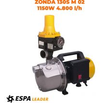Bomba de agua de superficie Espa Leader zonda 130S M02 1150W 4800 l / h