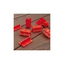 So Garden - Espaceurs de lames Deck Spacer composé de 4 ailettes de 3, 4, 5 et 6 mm sachet de 8 pièces