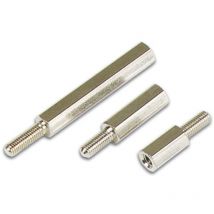 Separador hexagonal de metal 30 mm M3 - macho / hembra