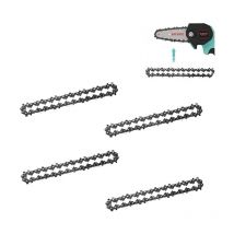 Espadas y cadenas para motosierra 4 pulgadas 65Mn 28E 14T para motosierra - 4PC