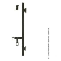 Espagnolette plate + accessoires Longueur de tringle (mm) : 2400