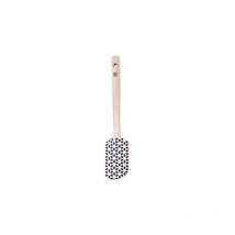 Espatula Lengua Silicona Madera Brisa - 25 Cm