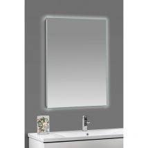 Bathstage - 65515 B-923 h/v Espejo led Retroiluminado Reversible 70x80 cm Canto Pulido