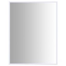 Furniture Limited - Espejo blanco 80x60 cm