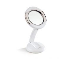 Laica - espejo con luz 3 aumentos 12,5 cm md6051 , Espejo con luz 3 aumentos 12,5 cm MD6051Tipo de alimentación: 4 x 1,5V baterías alcalinas c LR14