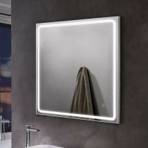 Focco - Espejo con luz led Mia Antivaho (80x80 cm.)