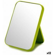 Berilo - Espejo con Soporte (11 x 9,5 x 14 cm) (12 Unidades)